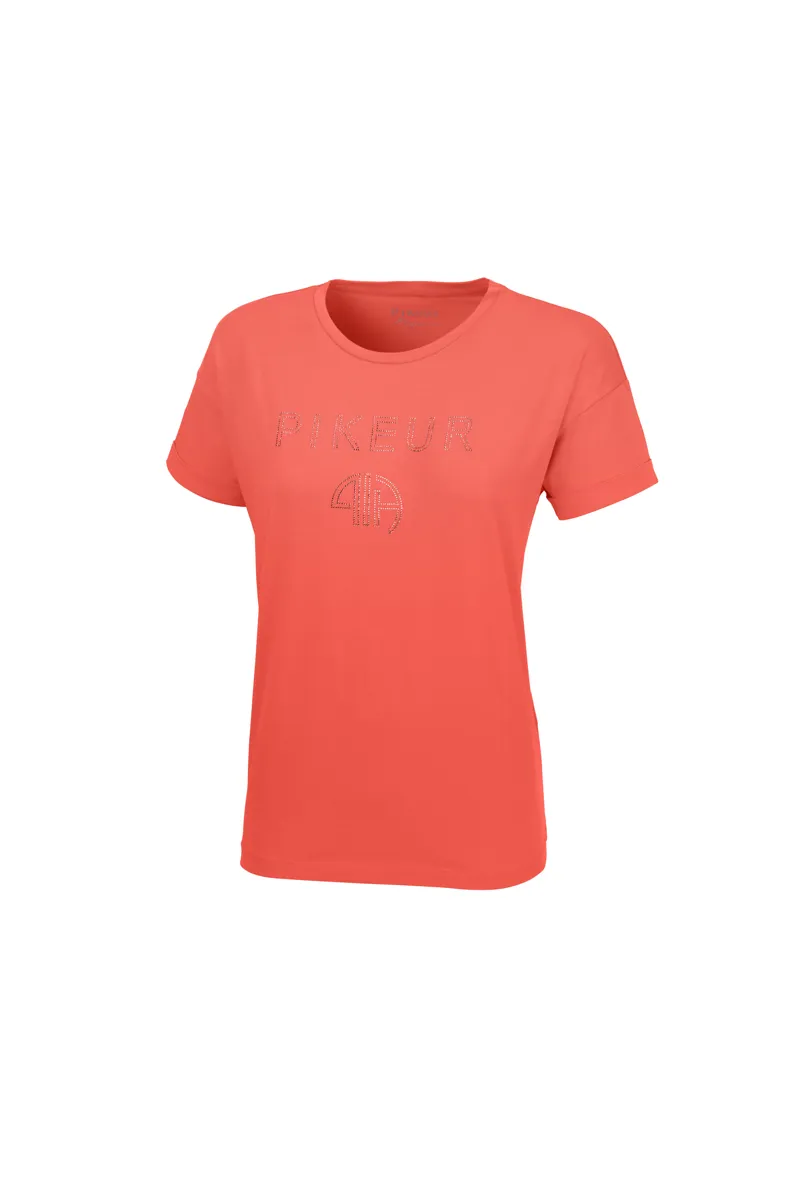 Pikeur Tiene Athleisure Ladies Shirt - Coral Pink